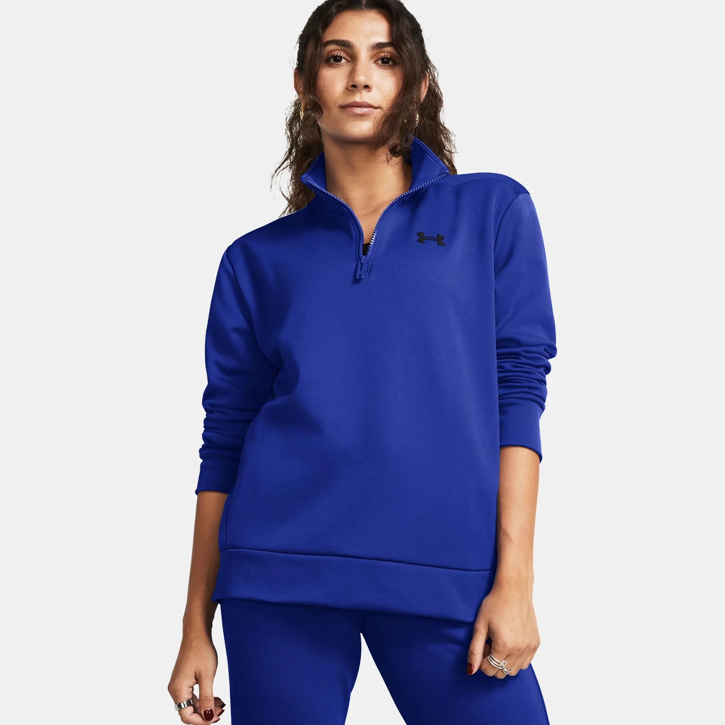 1/4 Zip Camiseta De Manga Larga Mujeres