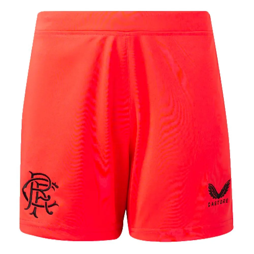 20232024 RANGERS AWAY GOALLEEPER SHORTS (HOT CORAL)  KIDS