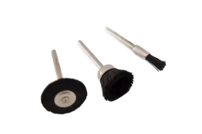 3 Cepillos de nylon  Ø3,2 mm.