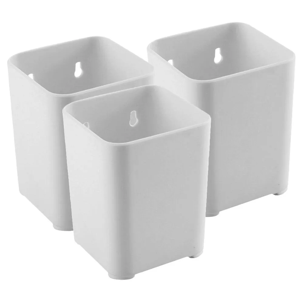 3pcs Toothbrush Holder Pen Holder Wall Mount Pen Organizer Office Pen Holder Office Pen Box