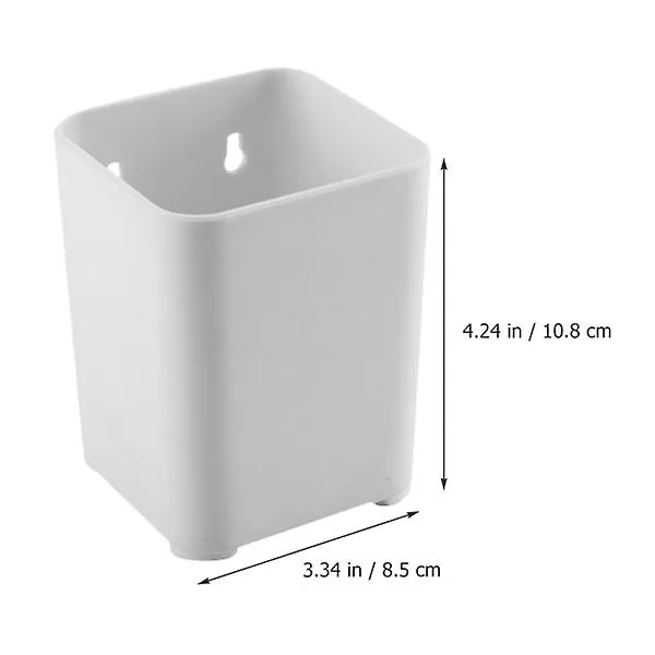 3pcs Toothbrush Holder Pen Holder Wall Mount Pen Organizer Office Pen Holder Office Pen Box