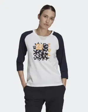 Adidas Camiseta manga francesa Five Ten Graphic