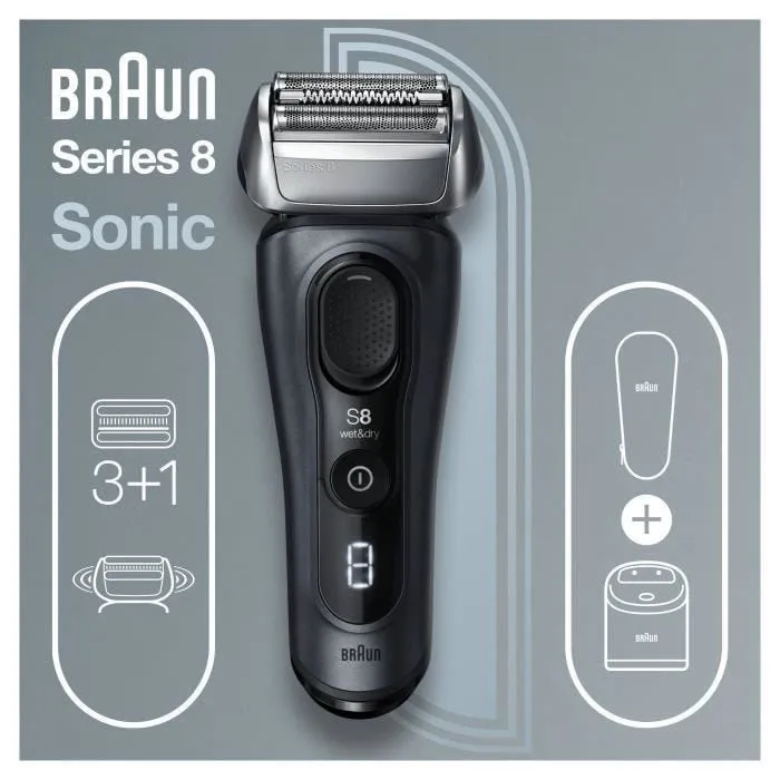 Afeitadora eléctrica Series 8 8453cc BRAUN