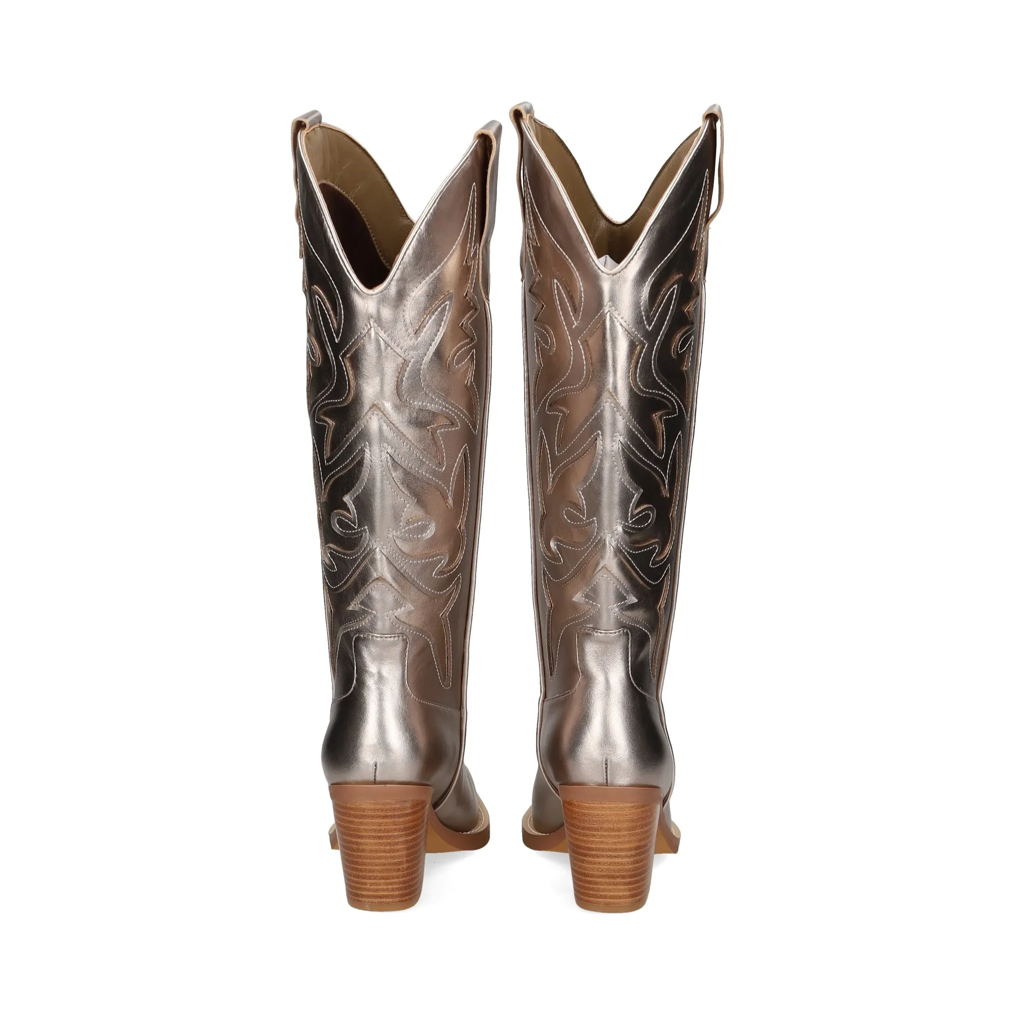 ALMA EN PENA Botas con tacón de Mujer BRONCE