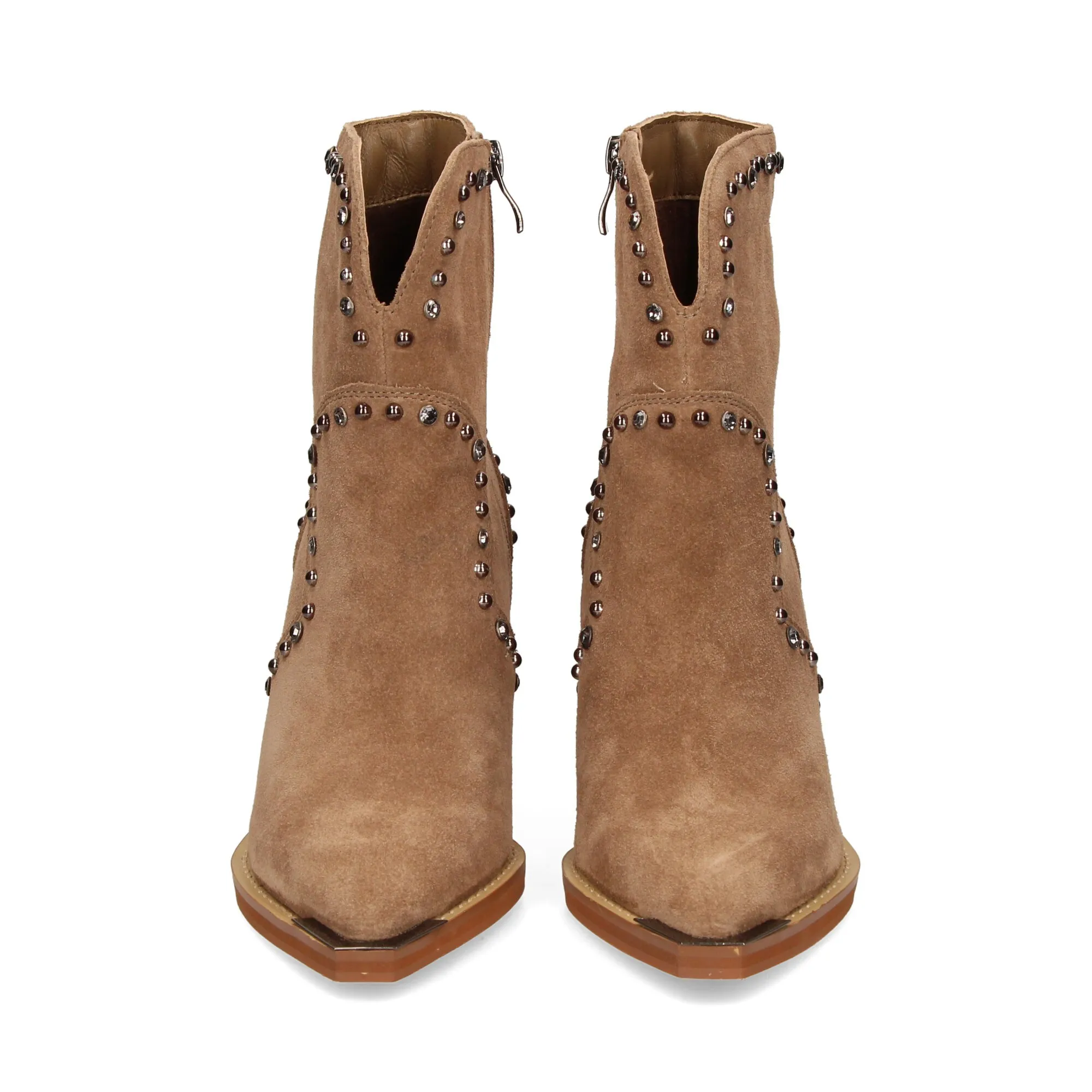 ALMA EN PENA Botines con tacón de Mujer VISON