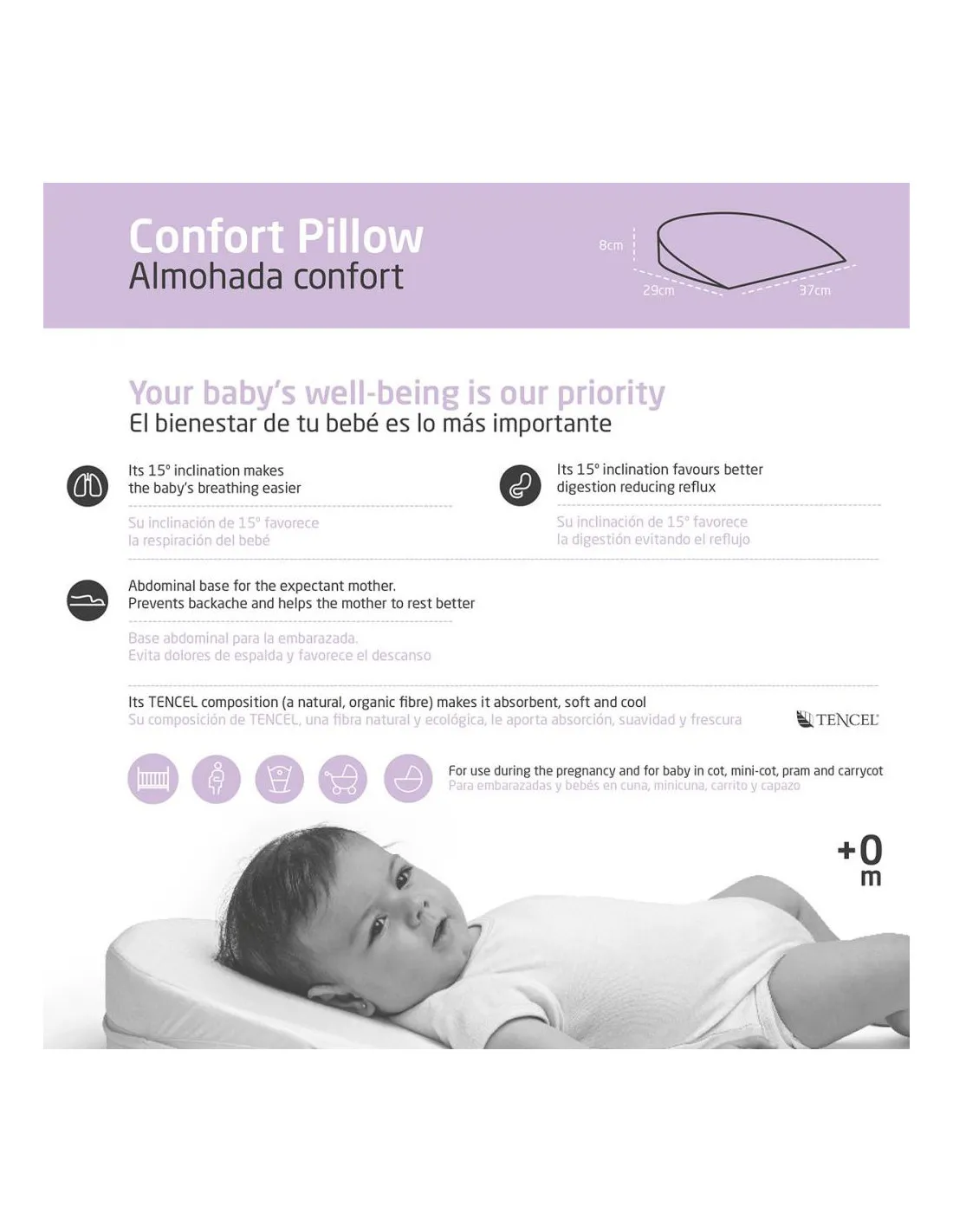 Almohada Confort Mini de Cambrass