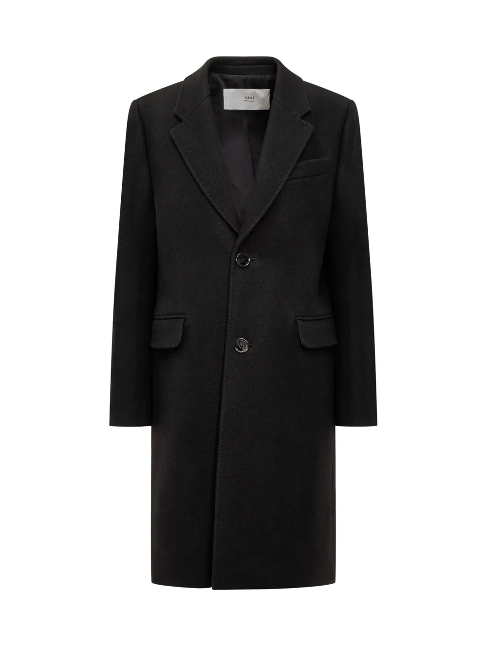 AMI ALEXANDRE MATTIUSSI Two Buttons Coat