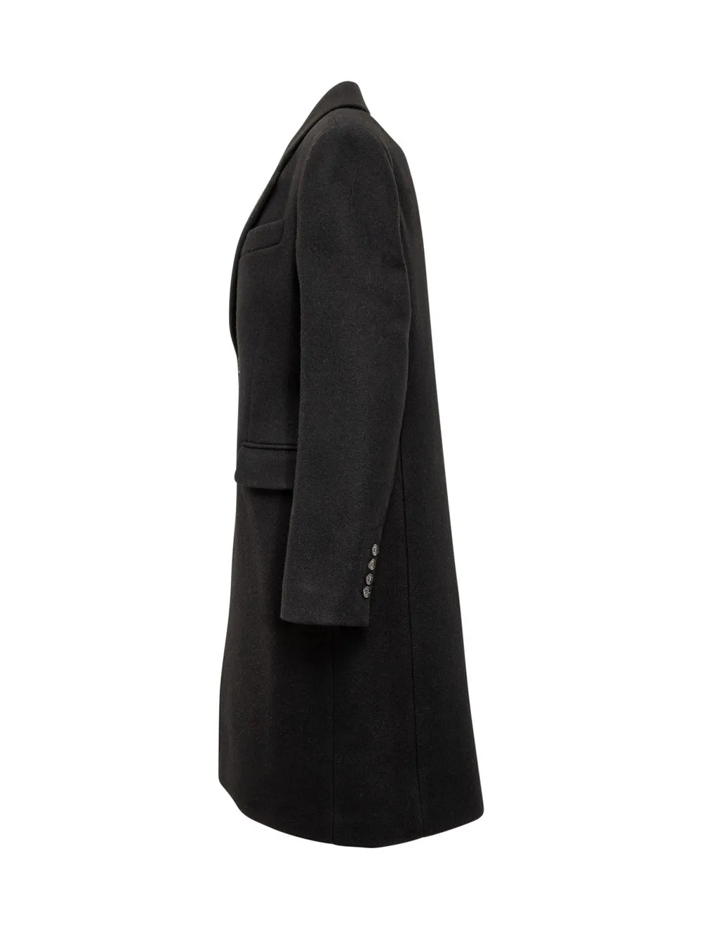 AMI ALEXANDRE MATTIUSSI Two Buttons Coat