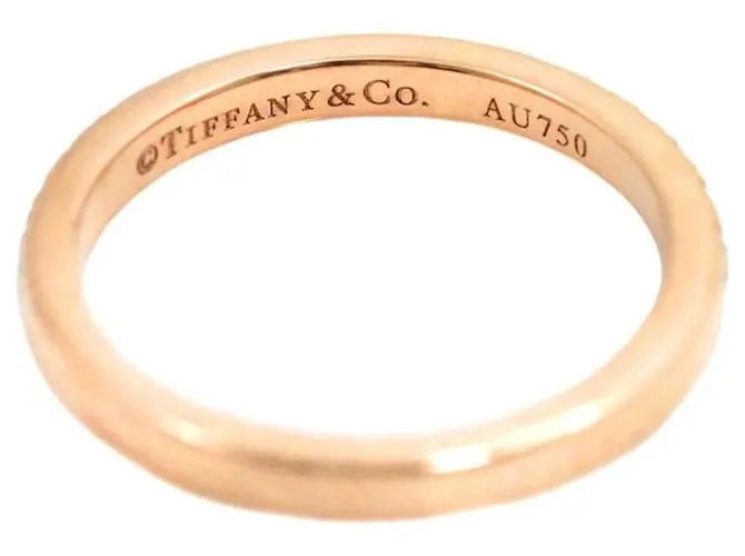 Anillo de banda de diamante en oro rosa Novo de Tiffany & Co. 