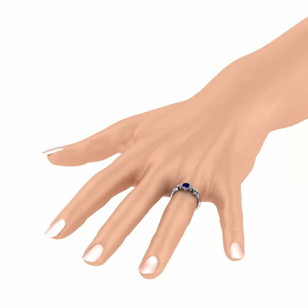 Anillo de compromiso Maya 0.5 crt