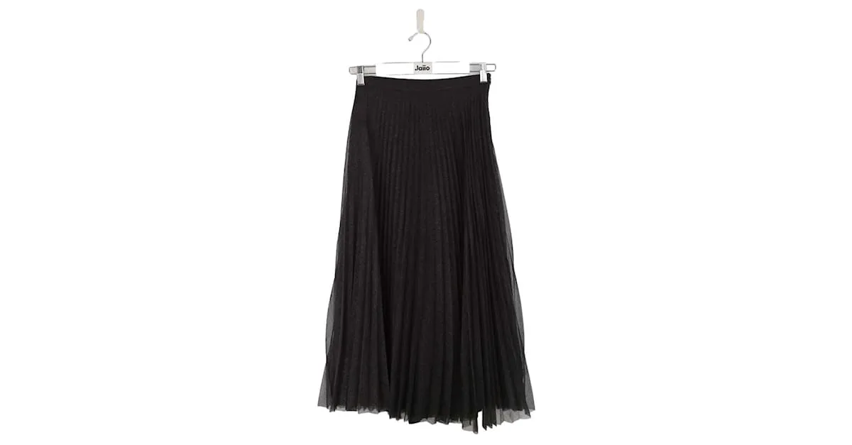 Anine Bing Falda negra Negro 