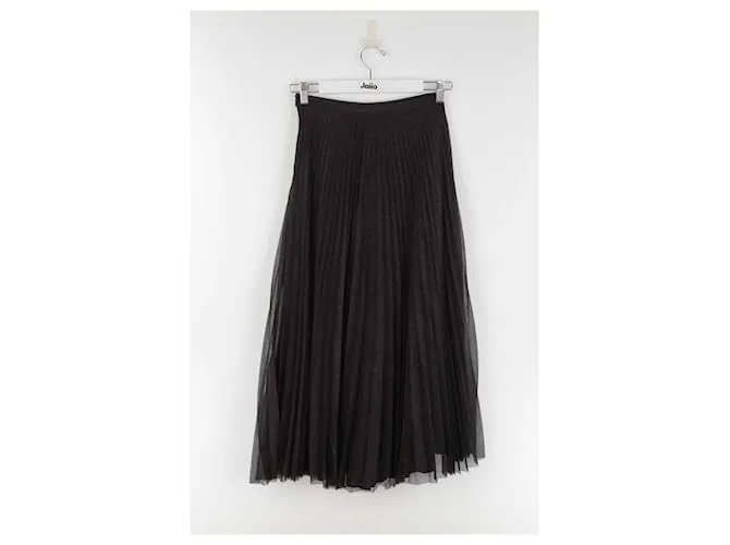 Anine Bing Falda negra Negro 