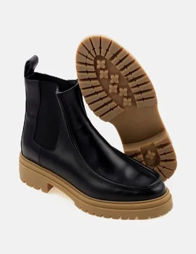 Ba&Sh Bota negra plataforma