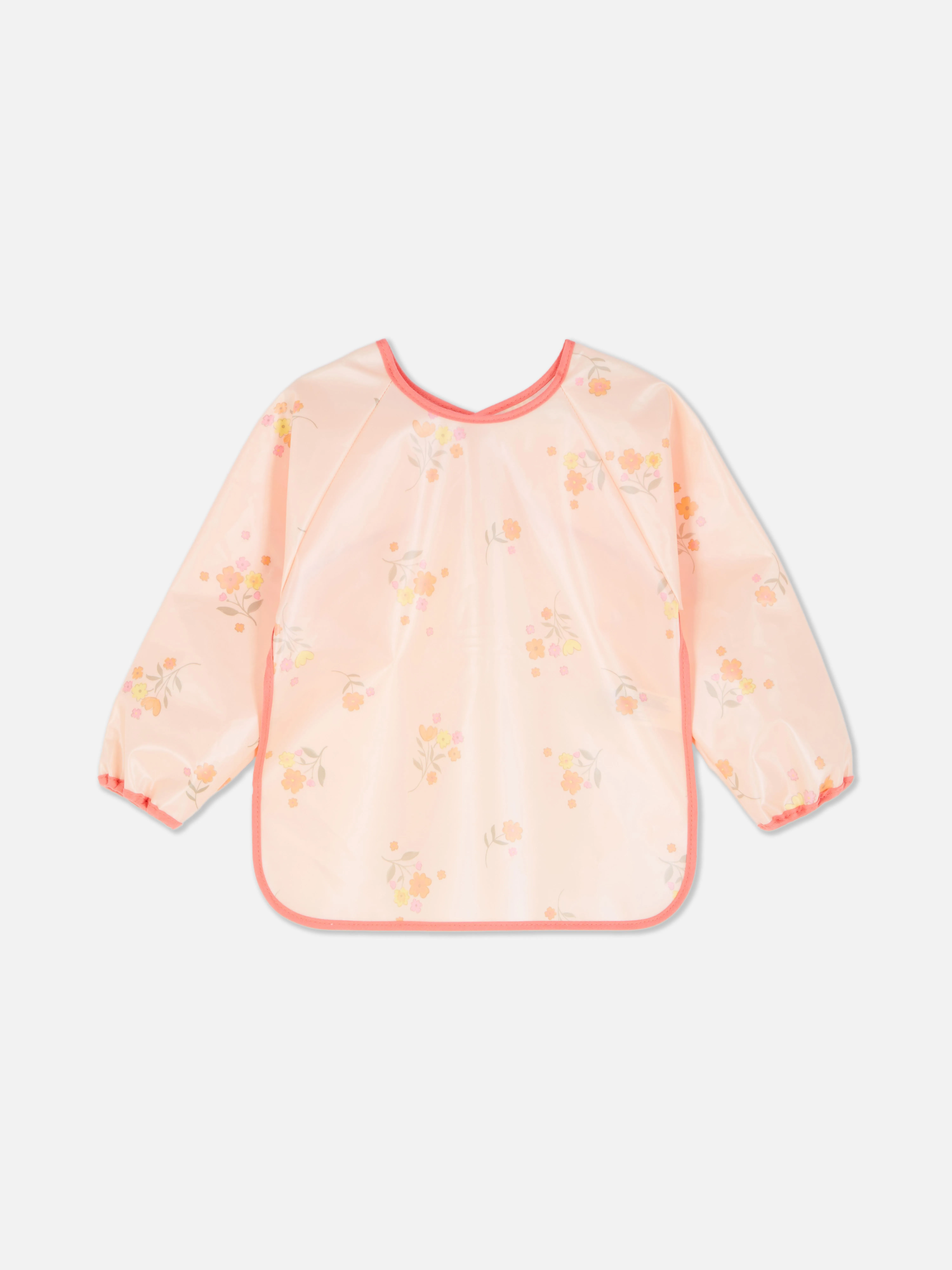 Babero integral de flores