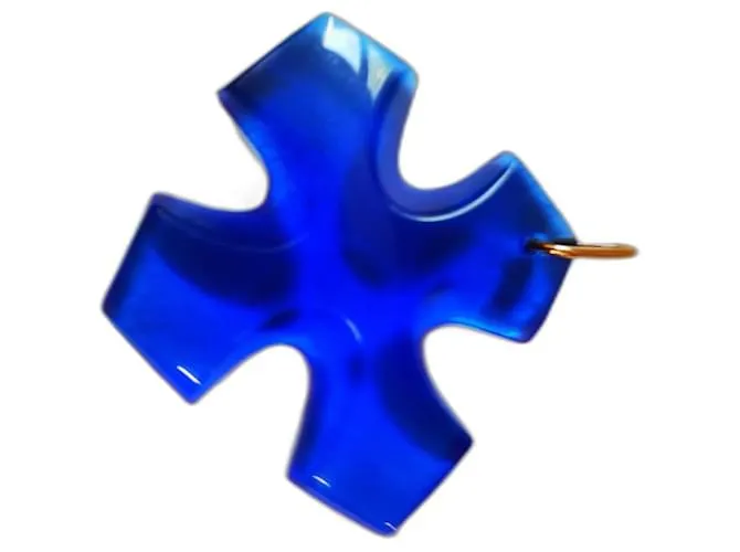 Baccarat cruz occitana azul zafiro Azul oscuro 