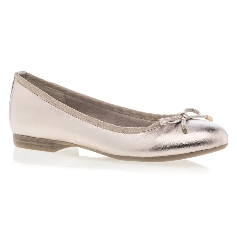 Bailarinas / bebes mujer dorado