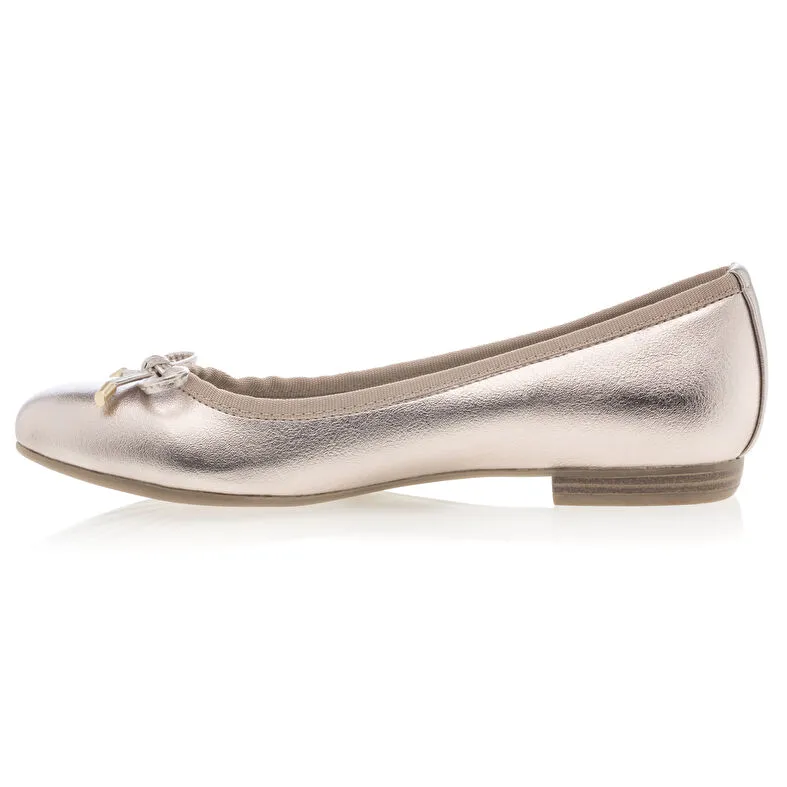 Bailarinas / bebes mujer dorado
