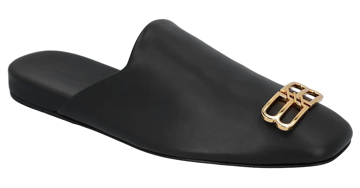 Balenciaga Cosy BB Mule Negro 