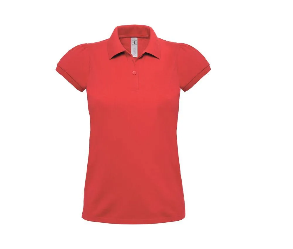 B&C BC441  CAMISETA HEAVYMILL PARA MUJER  ROJO