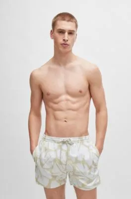 Bañador de secado rápido con estampado de temporada