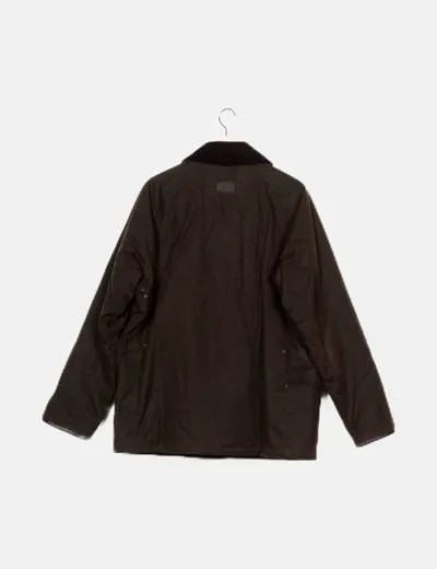 Barbour Parka kaki básica