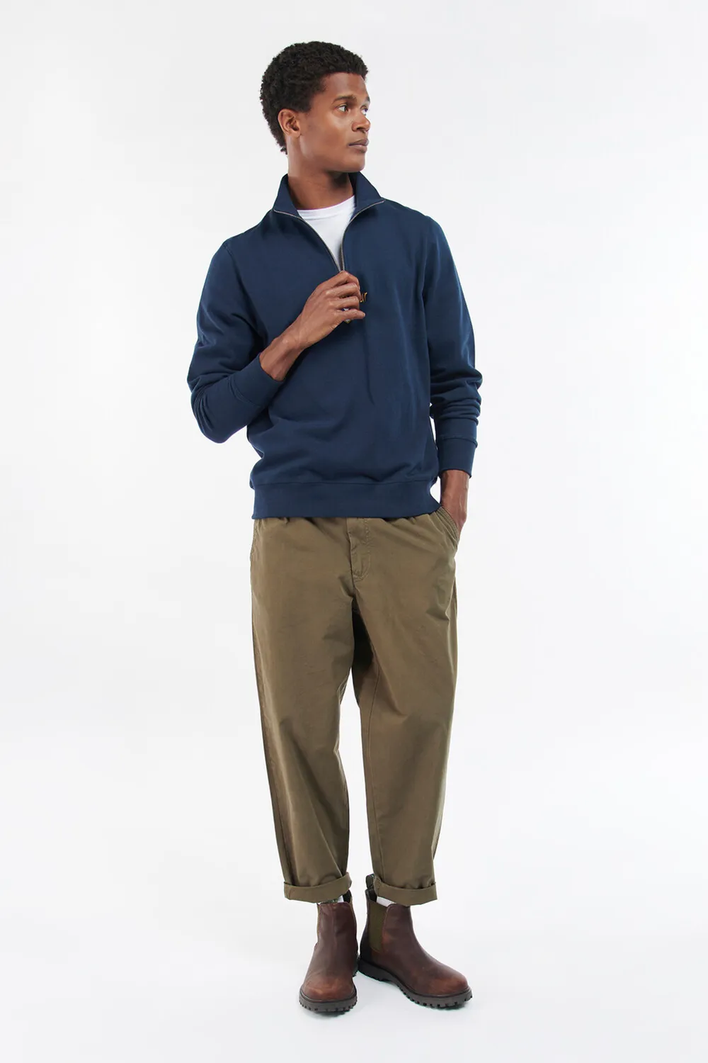 Barbour Sudadera Trinity Half Zip