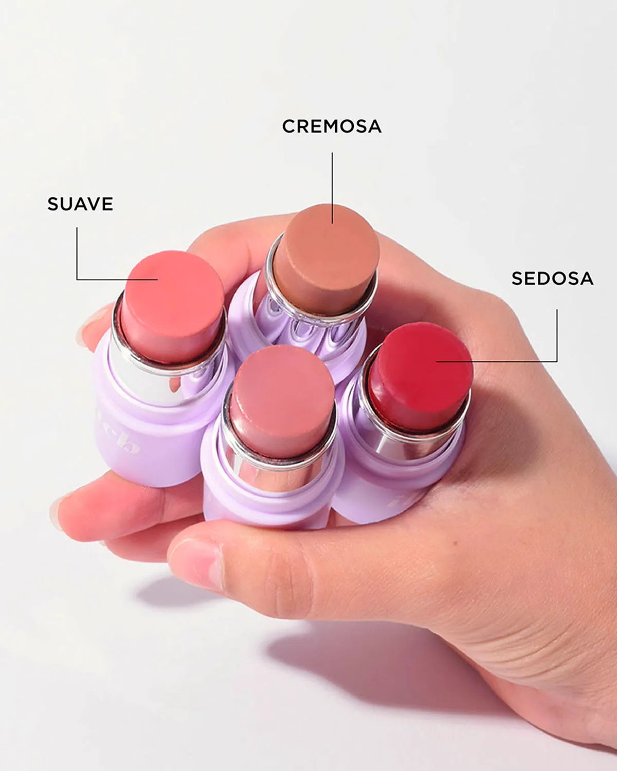 Barra Multiusos 3 en 1: Rubor, labial y sombra en 1 solo producto