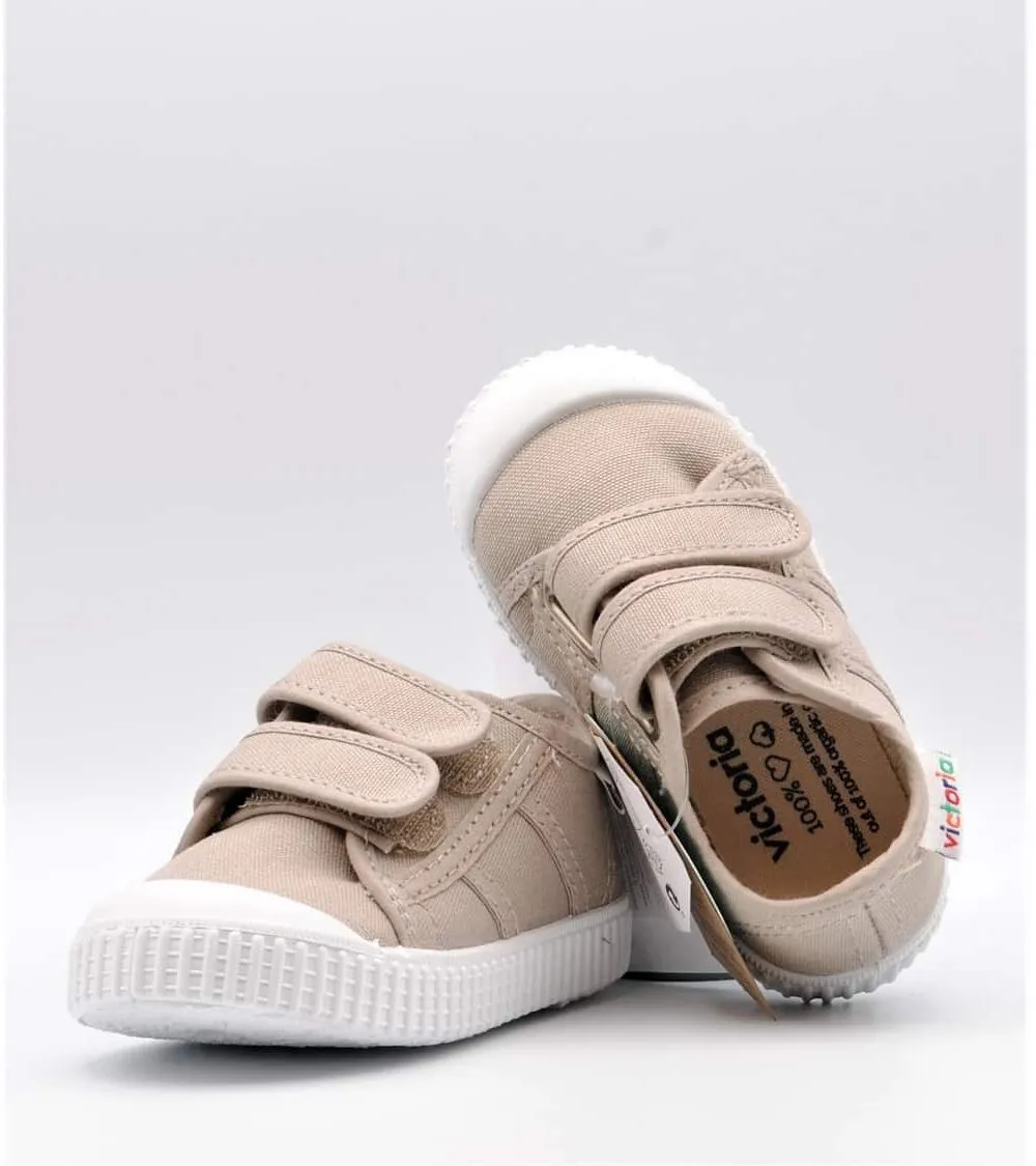 BASKET 1915 VICTORIA LONAS TIRAS VELCRO BEIGE