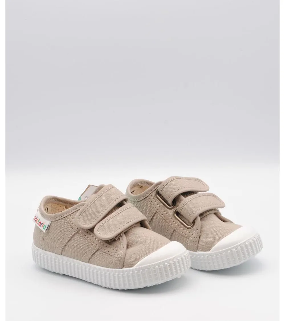 BASKET 1915 VICTORIA LONAS TIRAS VELCRO BEIGE