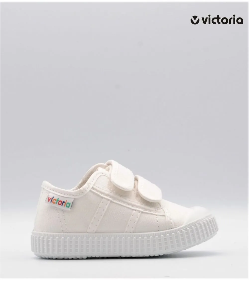 BASKET 1915 VICTORIA LONAS TIRAS VELCRO BLANCO