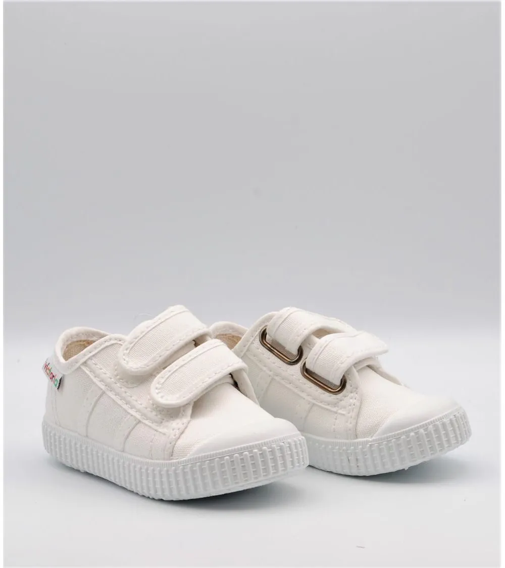 BASKET 1915 VICTORIA LONAS TIRAS VELCRO BLANCO