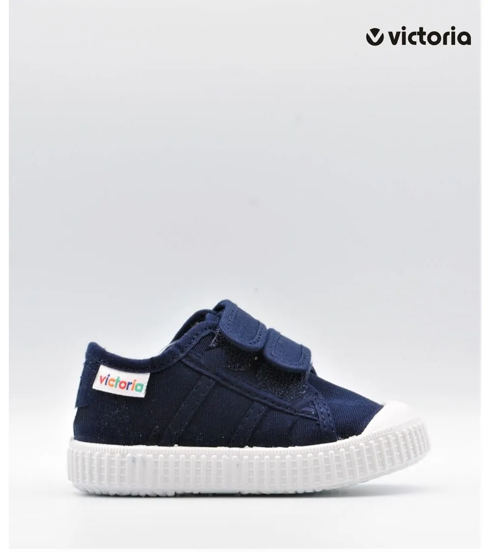 BASKET 1915 VICTORIA LONAS TIRAS VELCRO MARINO