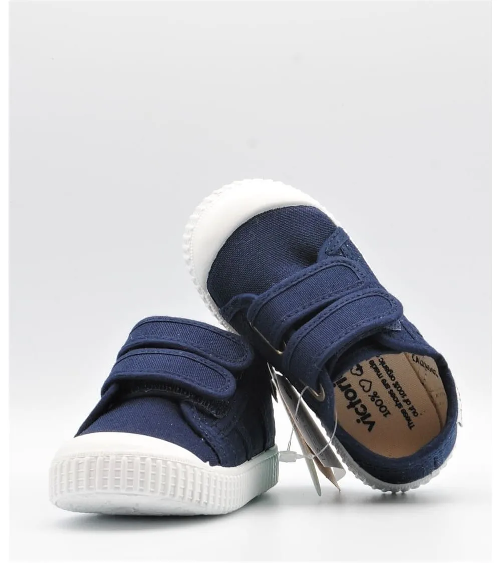 BASKET 1915 VICTORIA LONAS TIRAS VELCRO MARINO
