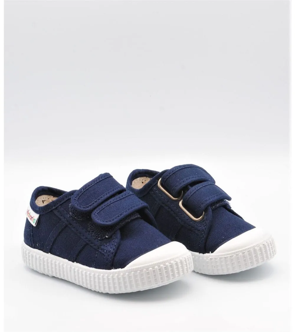 BASKET 1915 VICTORIA LONAS TIRAS VELCRO MARINO