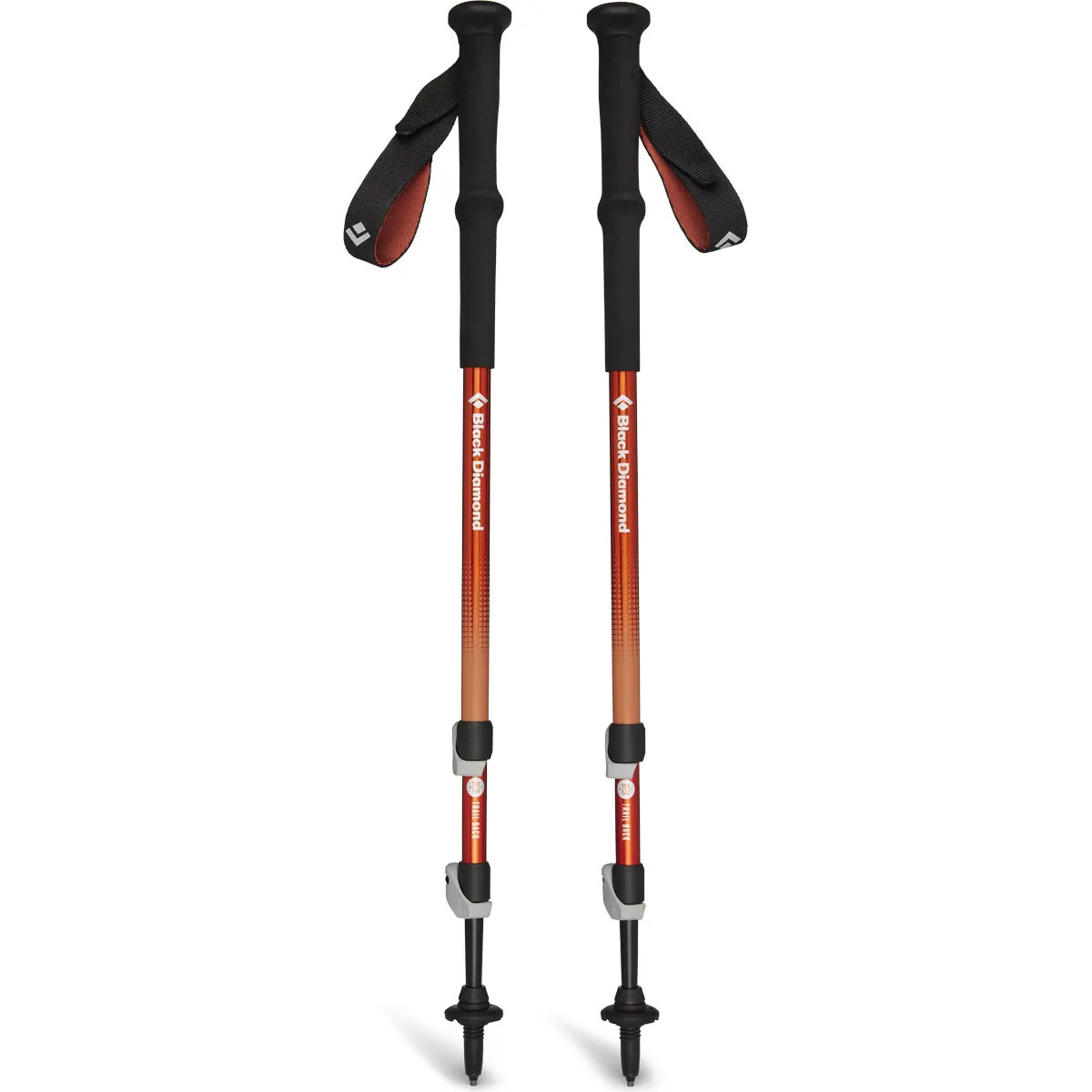 Bastones Trekking  Trail Back Trekking Poles Black Diamond Rojo