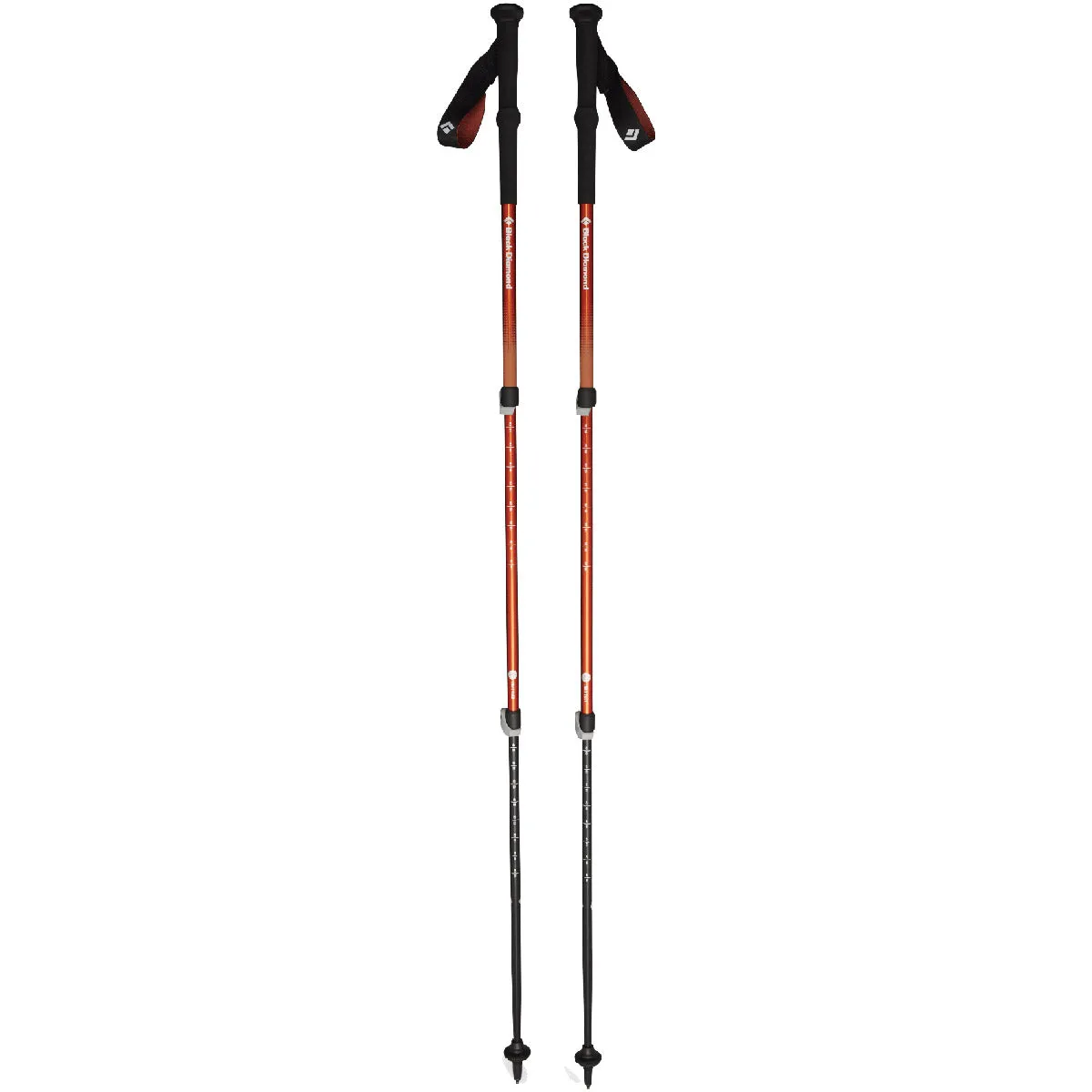 Bastones Trekking  Trail Back Trekking Poles Black Diamond Rojo