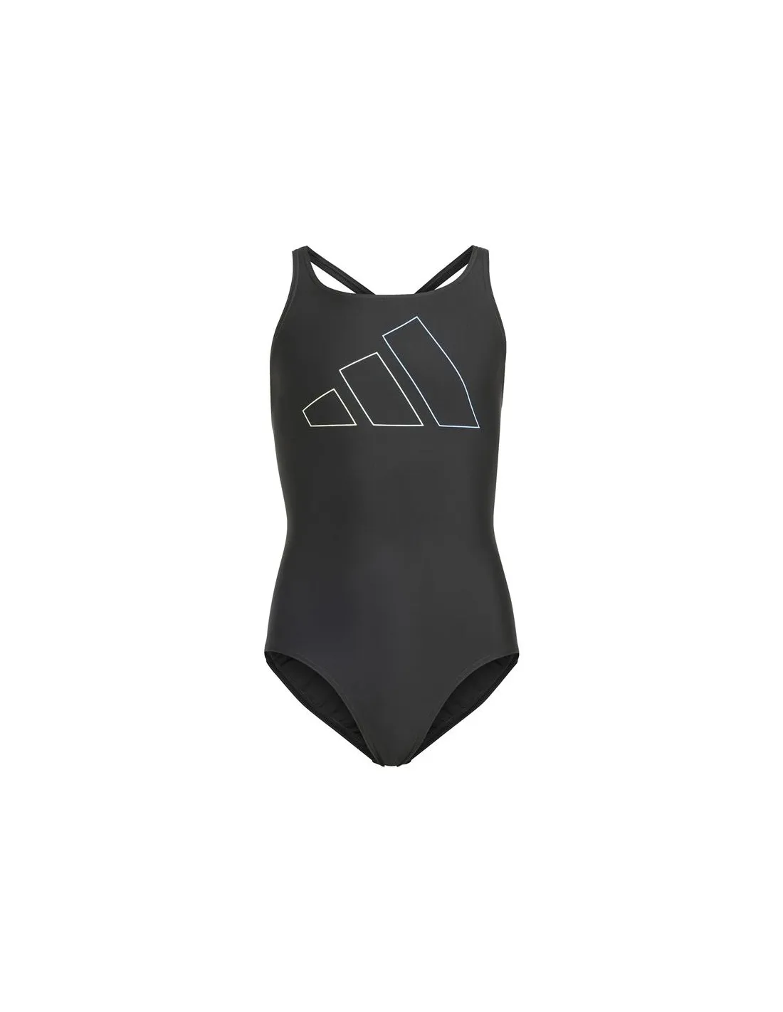 Bañador de Natación adidas Big Bars Niña Negro