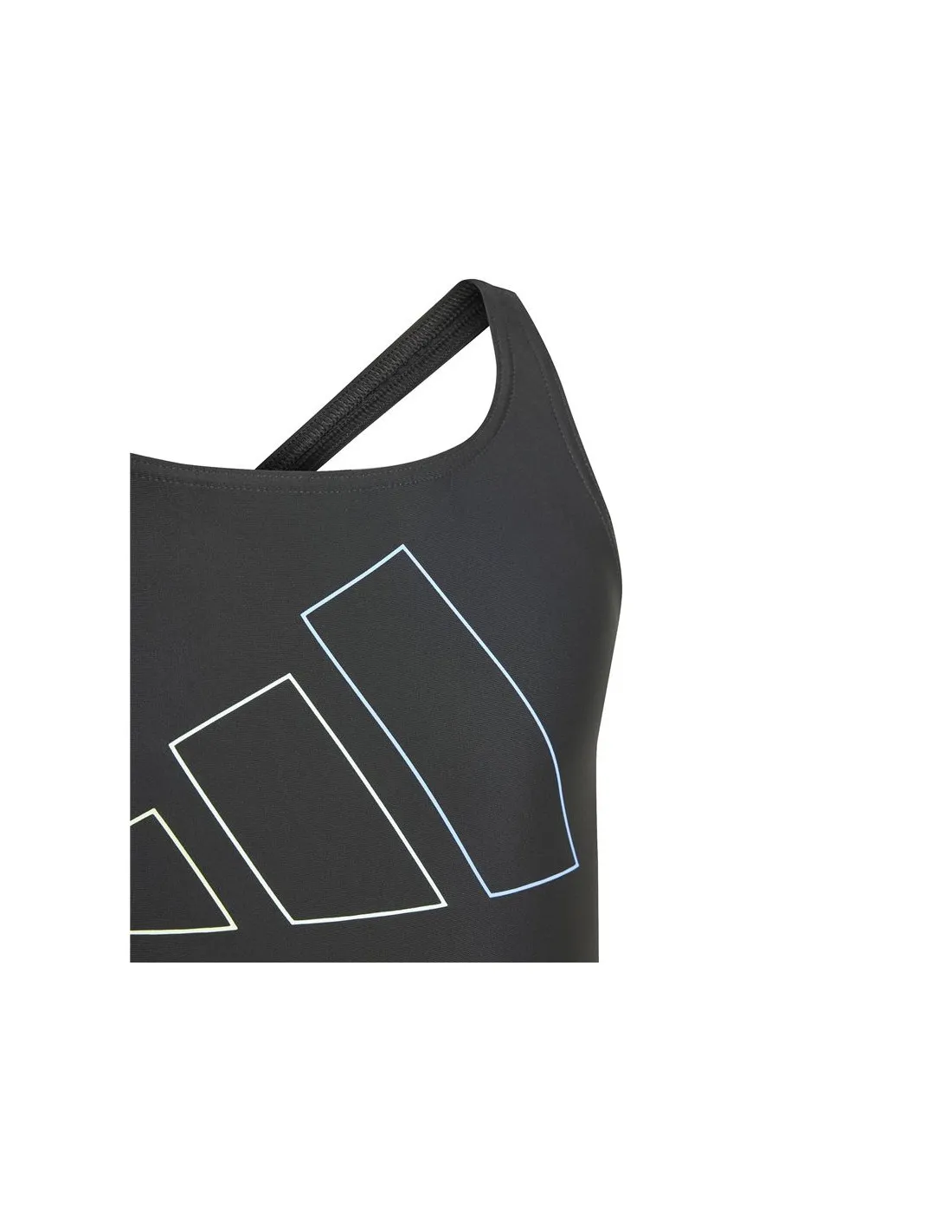 Bañador de Natación adidas Big Bars Niña Negro