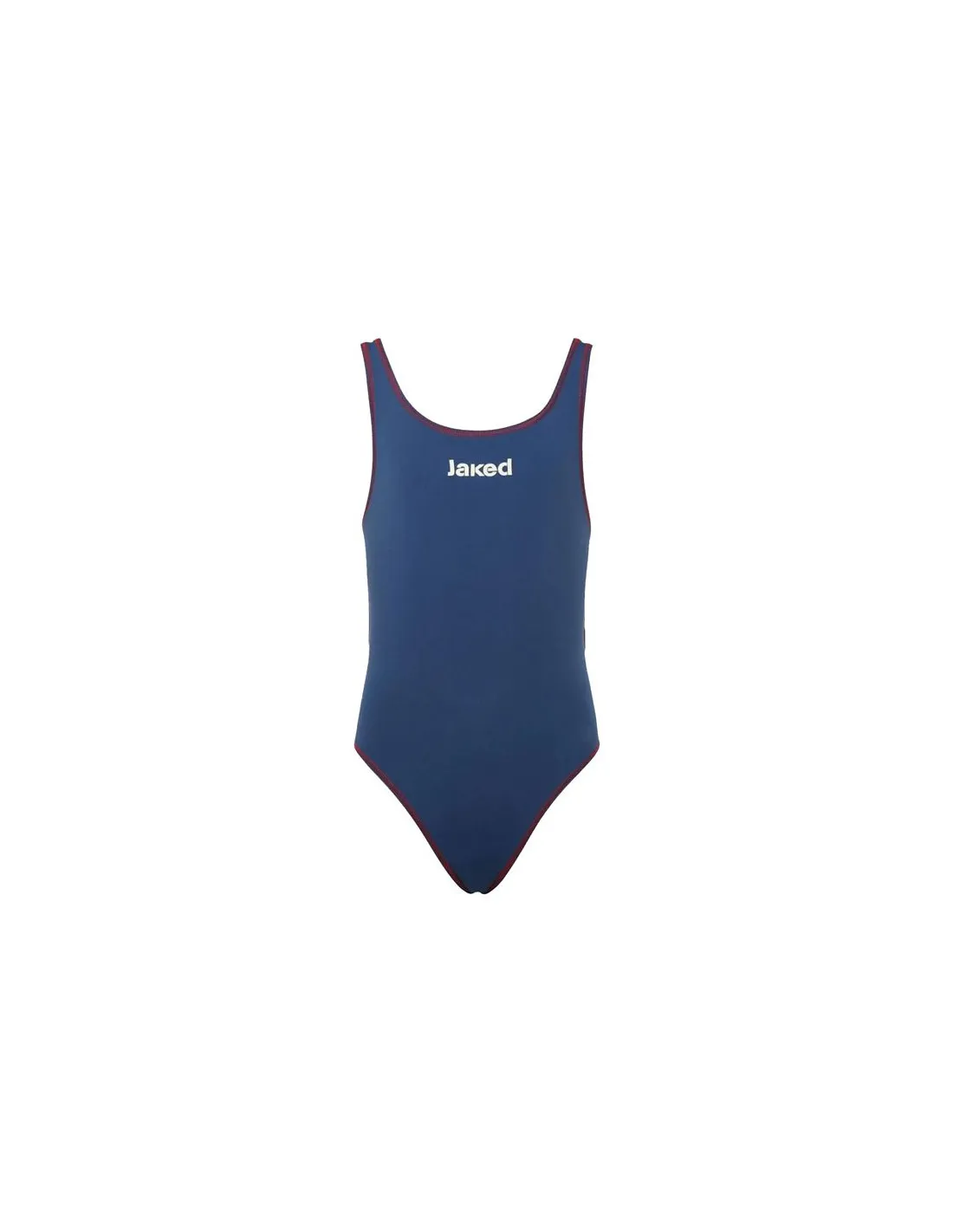 Bañador Entreno Jaked Milano Niña Navy/Rojo