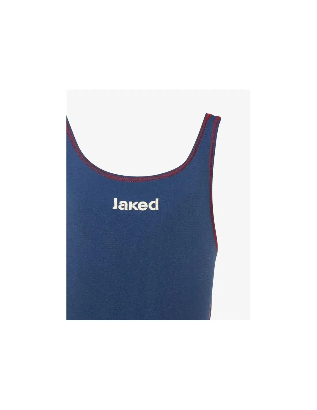 Bañador Entreno Jaked Milano Niña Navy/Rojo
