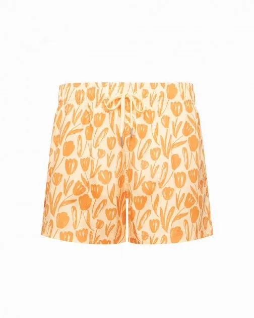 Bañadores Liu Jo P504 BOXER TULIP Naranja