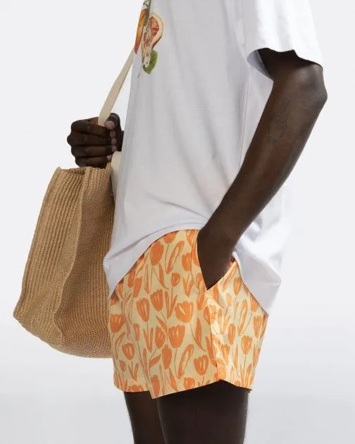 Bañadores Liu Jo P504 BOXER TULIP Naranja