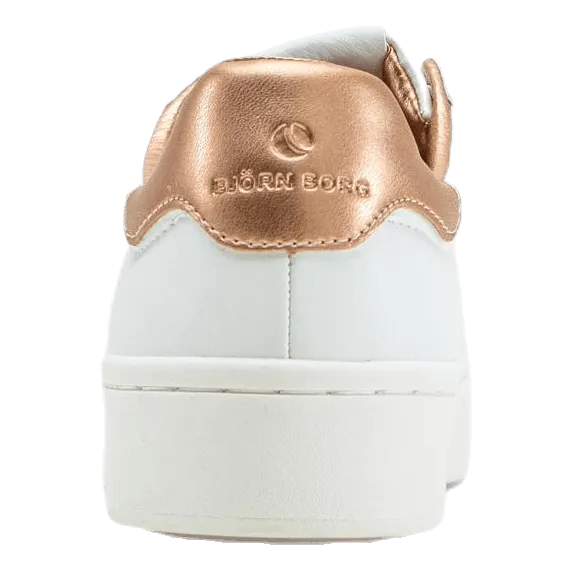 Björn Borg T1306 Low Cls Met Pink/White