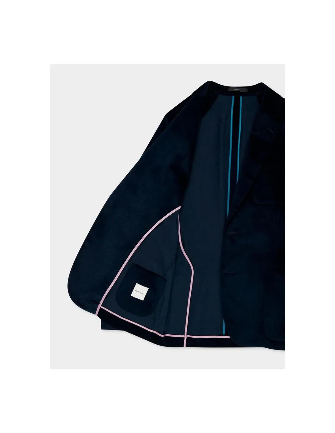 Blazer de pana azul marino