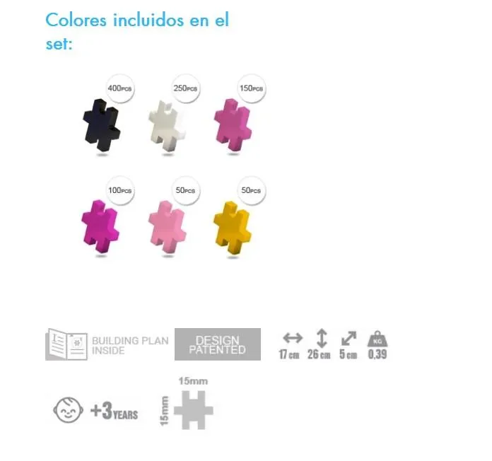 Bloques Meli · Mini Tematic 3 en 1 Poni