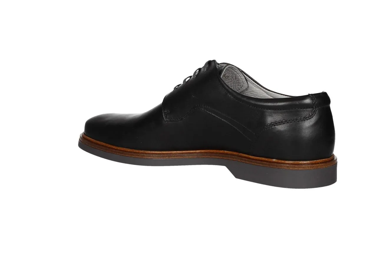 Blucher Piel Negro P.goma