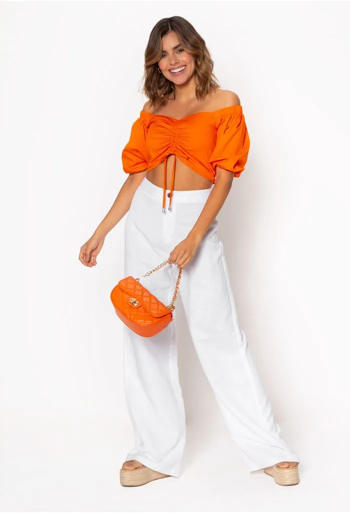 Blusa para dama hombros descubiertos