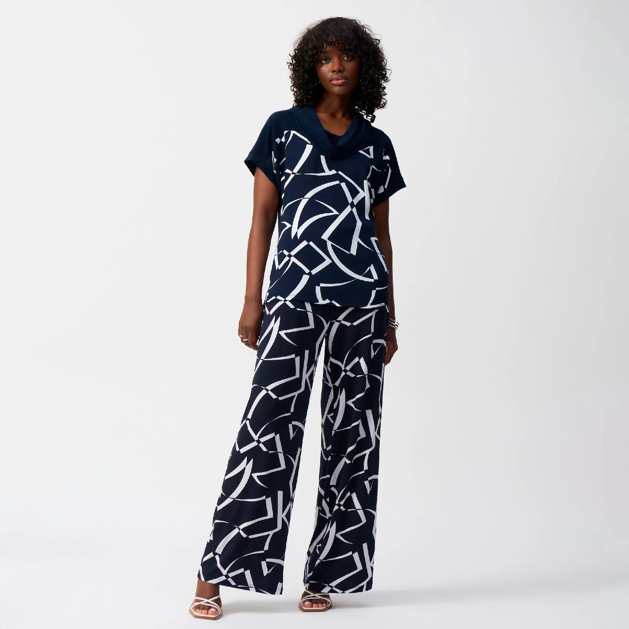 Bluson Cuadrado con Estampado Joseph Ribkoff 251110