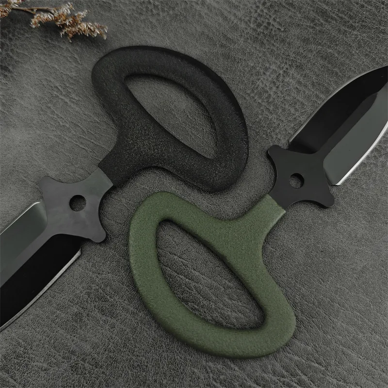 BM 175/175BK CBK EDC Push Fijar cuchillo de cuchilla Fijar cuchillo Gimlet 2.5 "D2 Hojos de cuchilla de algodón sin desliza