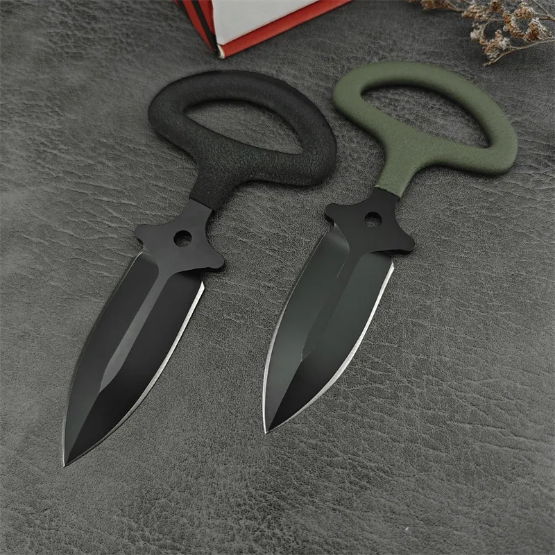 BM 175/175BK CBK EDC Push Fijar cuchillo de cuchilla Fijar cuchillo Gimlet 2.5 "D2 Hojos de cuchilla de algodón sin desliza